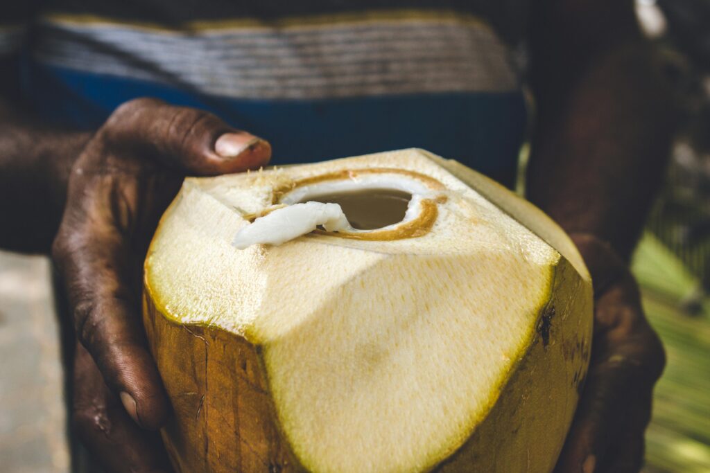 drink coconut water for high blood pressure treatment in ayurveda 