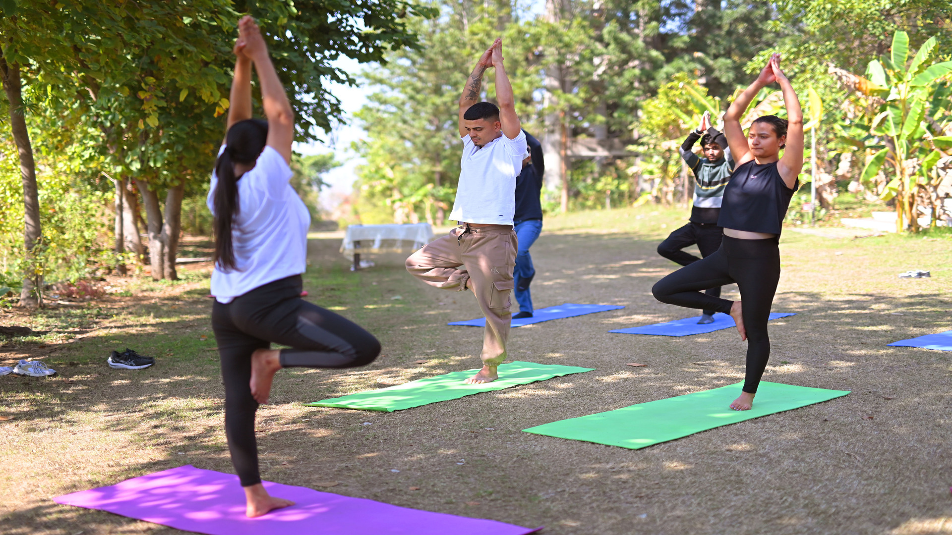 Yoga and meditation at VVAC