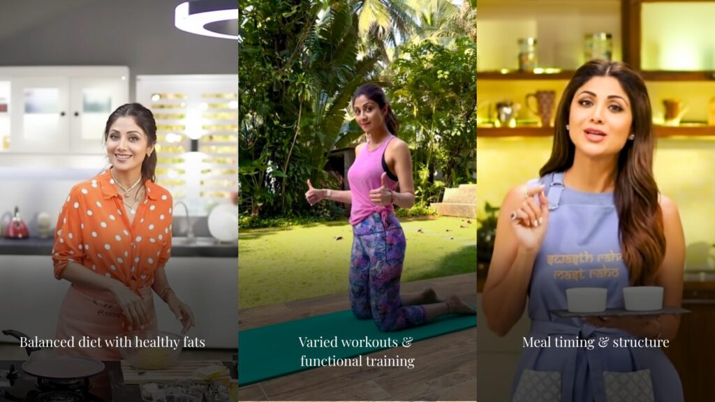 Shilpa Shetty follows celebrity ayurveda secrets to look and be healthy and fit and glowing 