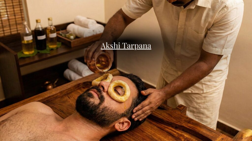 Akshi Tarapana is an effective ayurvedic eye treatment 