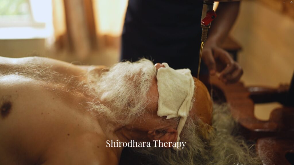 Shirodhara ayurvedic treatment is very effective and relaxes the mind and body 