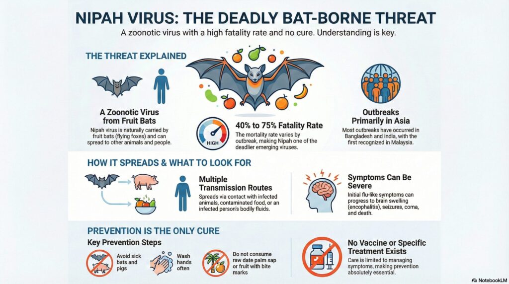 Summary of Nipah virus 
