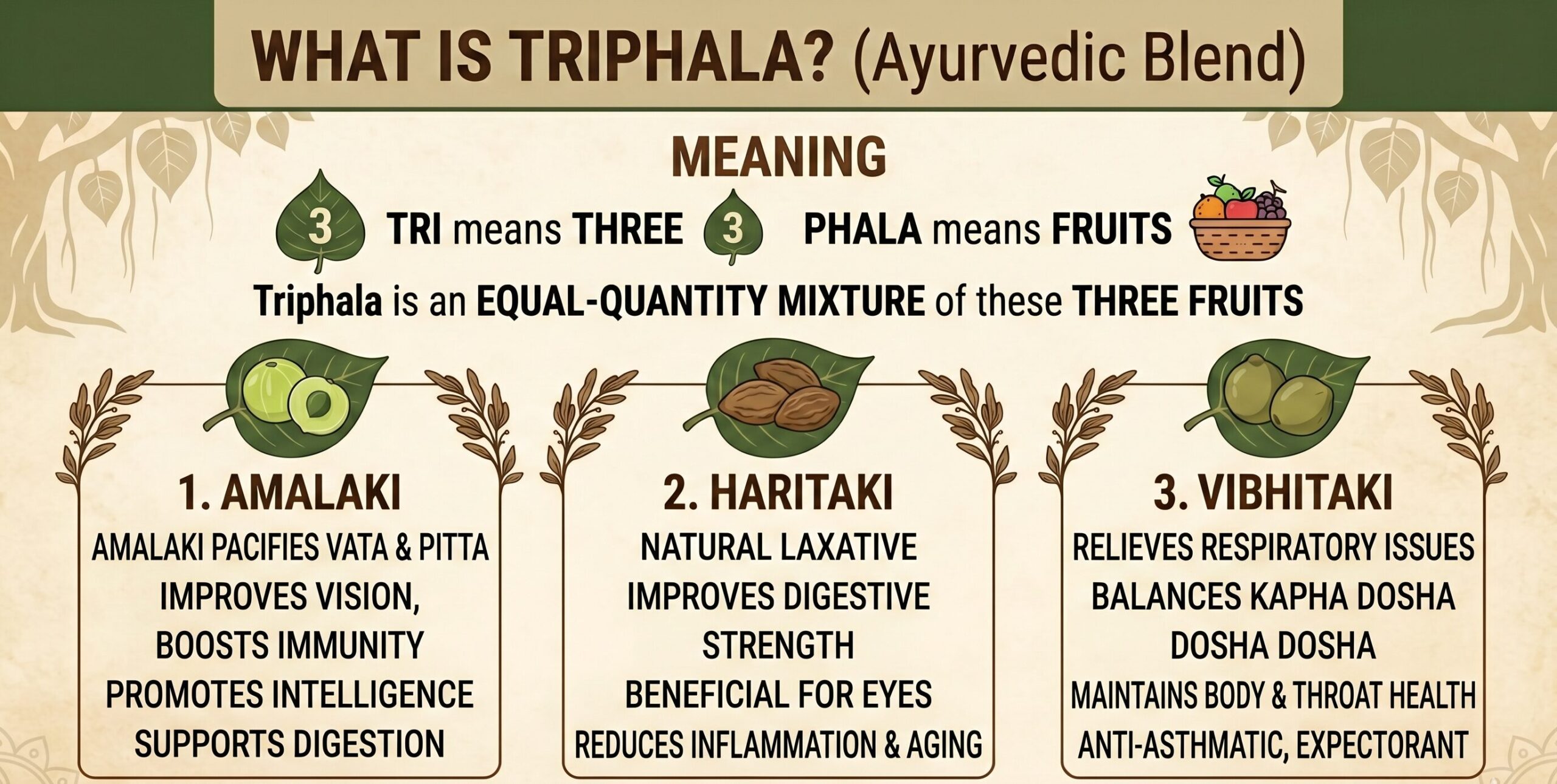 understanding what is triphala