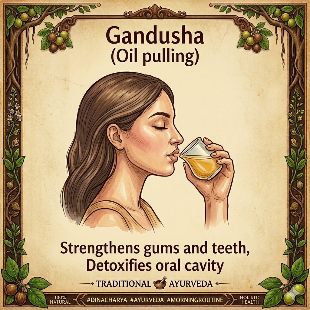 oil pulling in ayurveda
