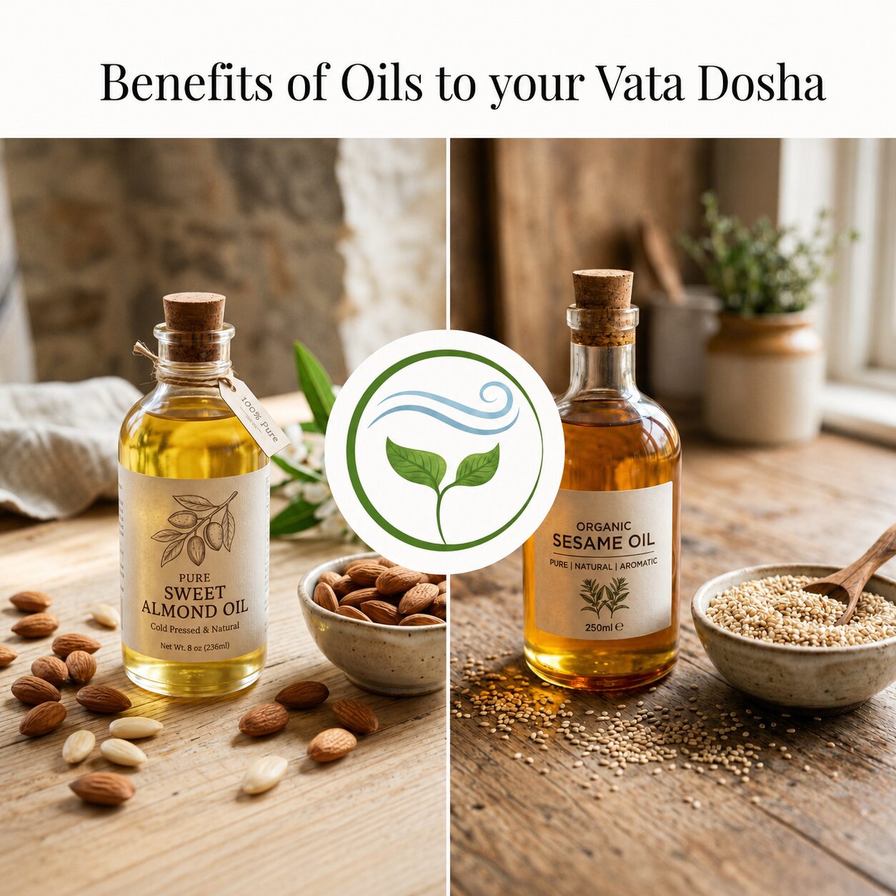 Benefits of Oils to your Vata Dosha
