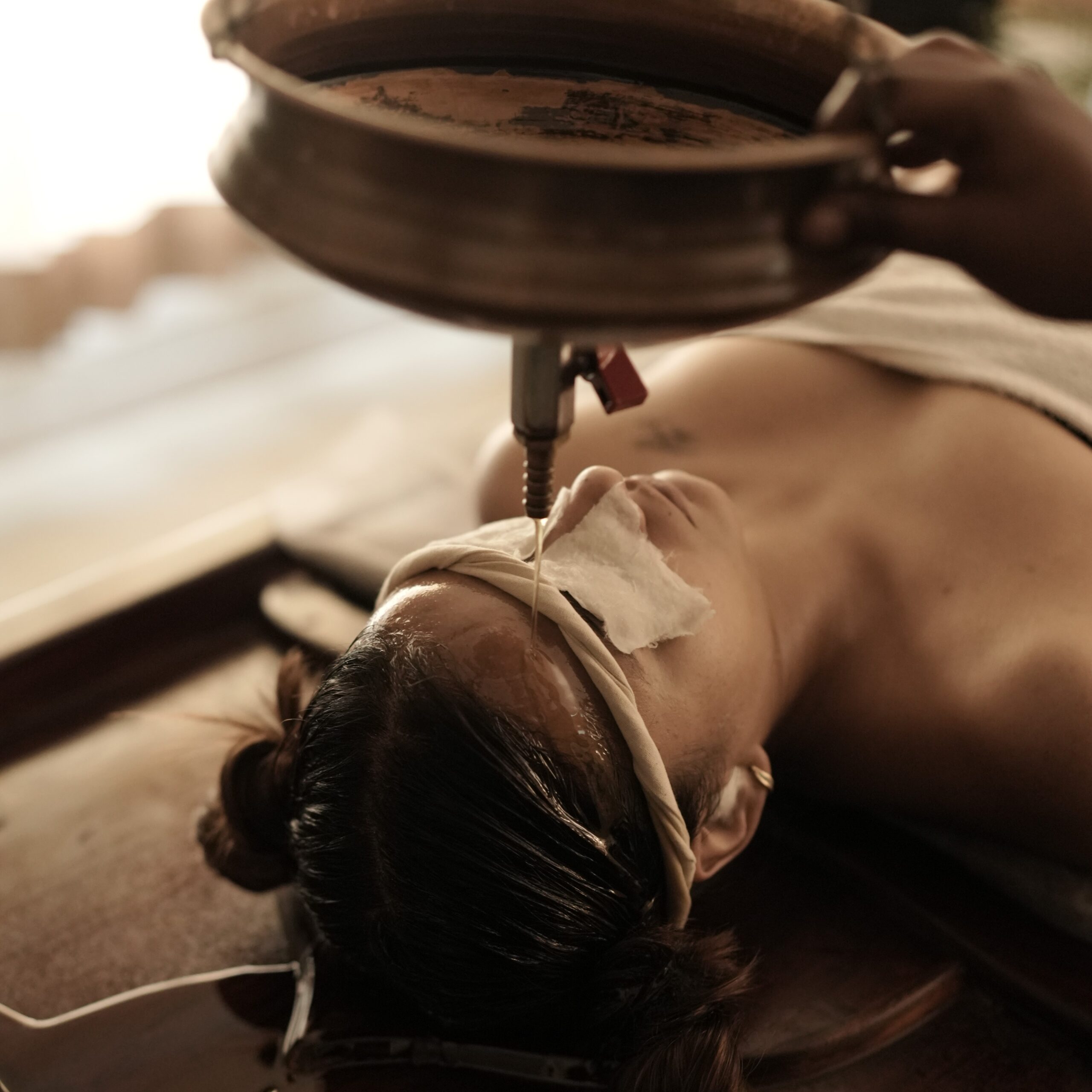 Authentic Ayurvedic Panchakarma treatment in progress at VVAC